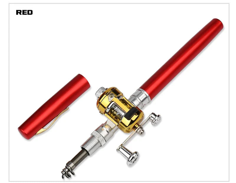 Pocket-Size Telescopic Fishing Rod β Portable & Lightweight