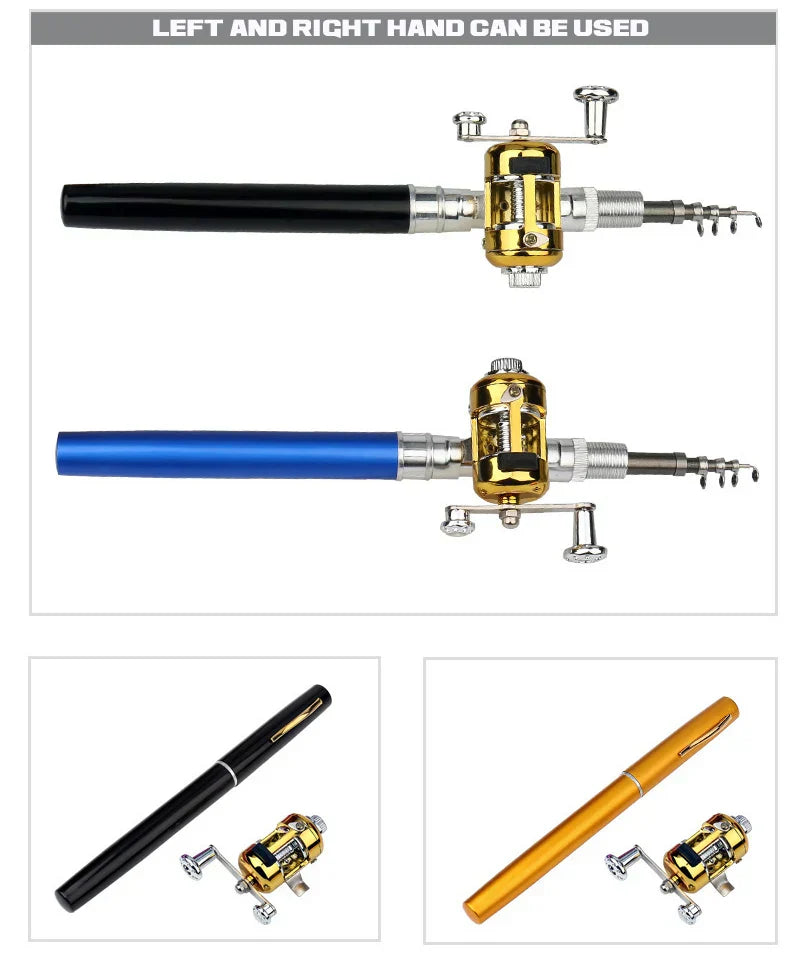 Pocket-Size Telescopic Fishing Rod β Portable & Lightweight