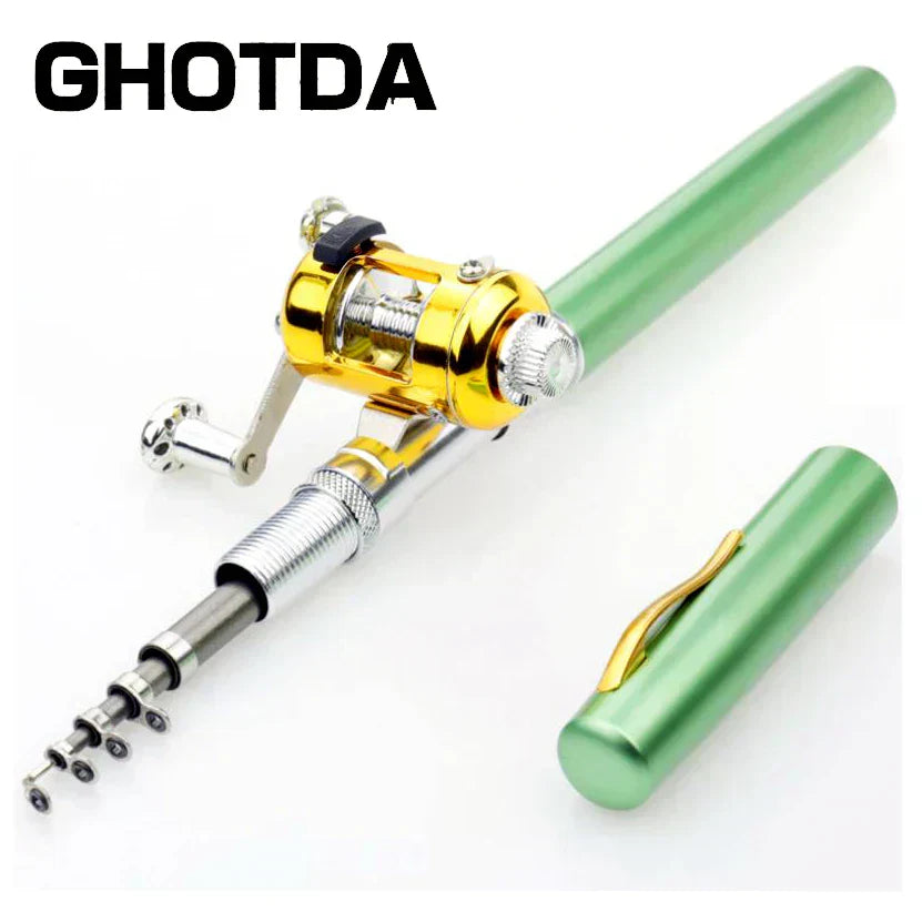 Pocket-Size Telescopic Fishing Rod β Portable & Lightweight