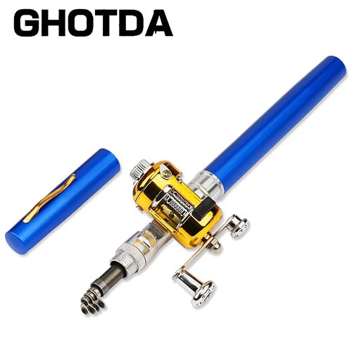 Pocket-Size Telescopic Fishing Rod β Portable & Lightweight