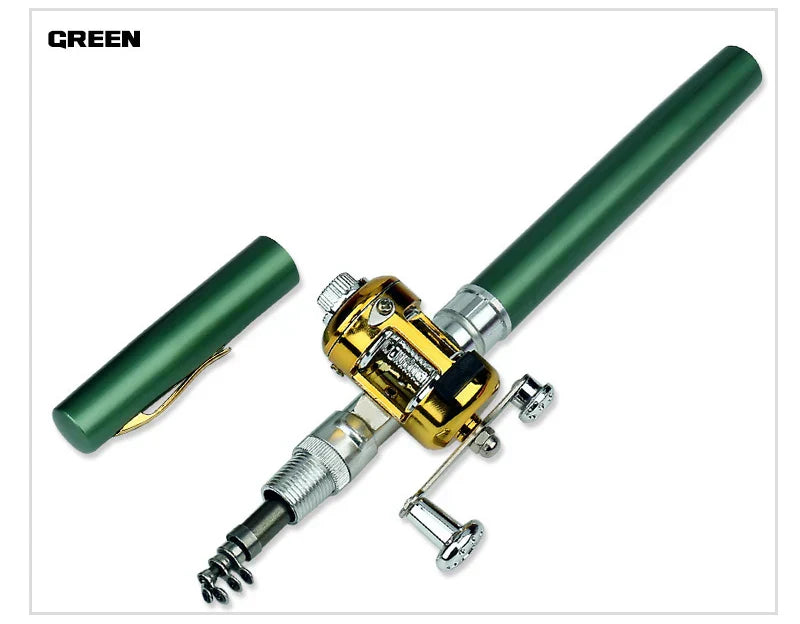 Pocket-Size Telescopic Fishing Rod β Portable & Lightweight