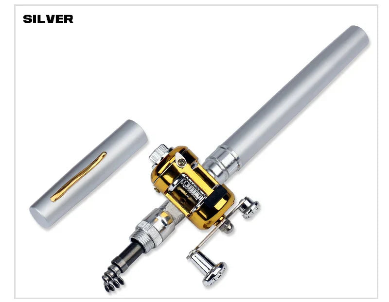 Pocket-Size Telescopic Fishing Rod β Portable & Lightweight