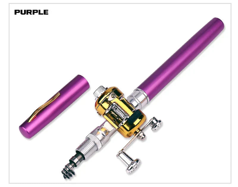 Pocket-Size Telescopic Fishing Rod β Portable & Lightweight