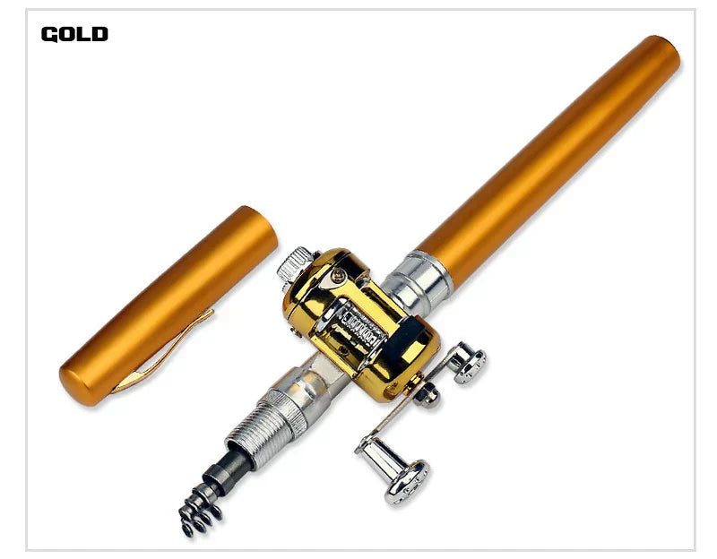 Pocket-Size Telescopic Fishing Rod β Portable & Lightweight