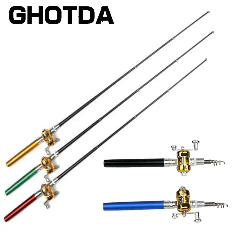 Pocket-Size Telescopic Fishing Rod β Portable & Lightweight