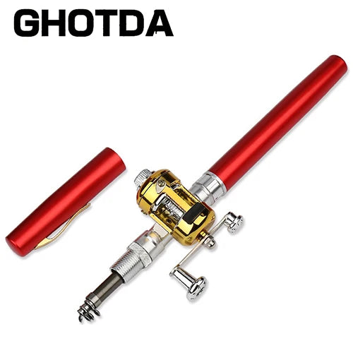 Pocket-Size Telescopic Fishing Rod β Portable & Lightweight