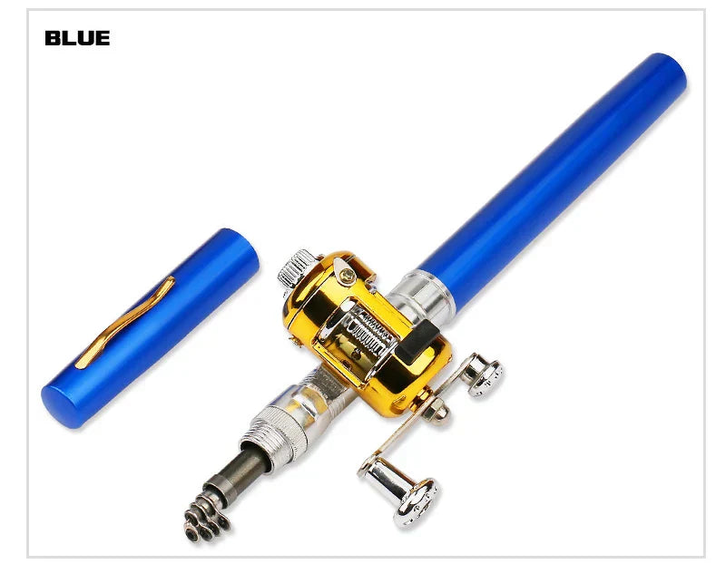Pocket-Size Telescopic Fishing Rod β Portable & Lightweight