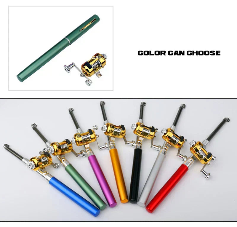Pocket-Size Telescopic Fishing Rod β Portable & Lightweight