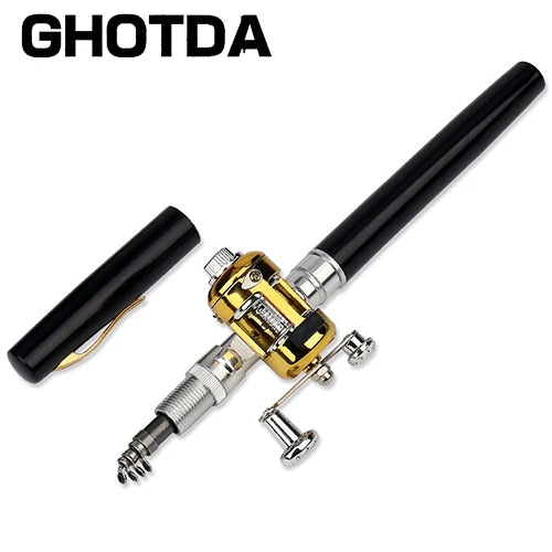 Pocket-Size Telescopic Fishing Rod β Portable & Lightweight