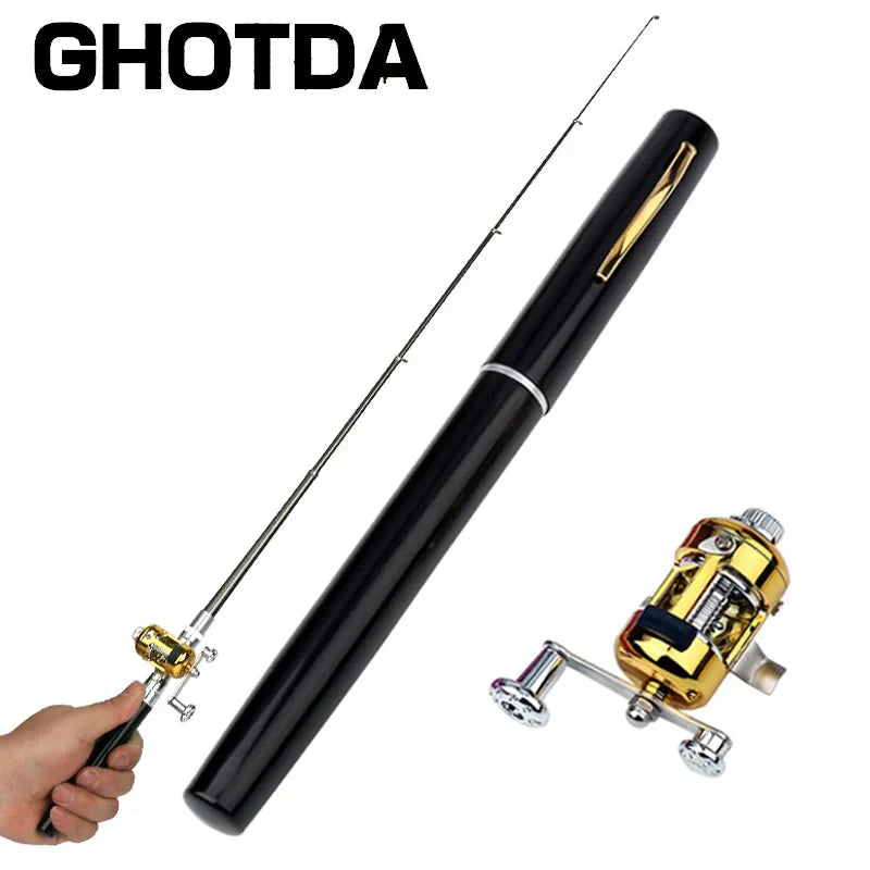 Pocket-Size Telescopic Fishing Rod β Portable & Lightweight