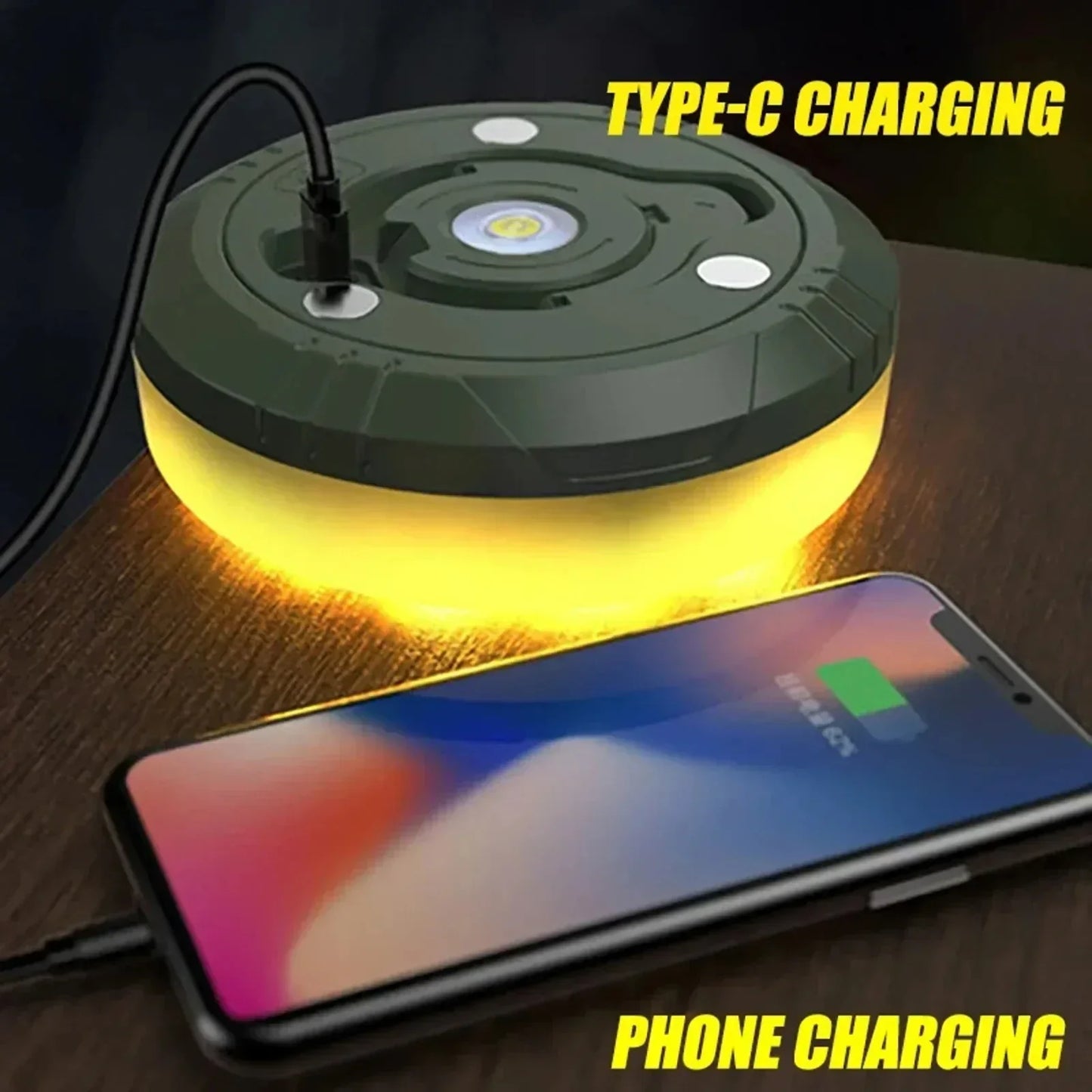 Solar-Powered Camping String Lights β Warm & Decorative