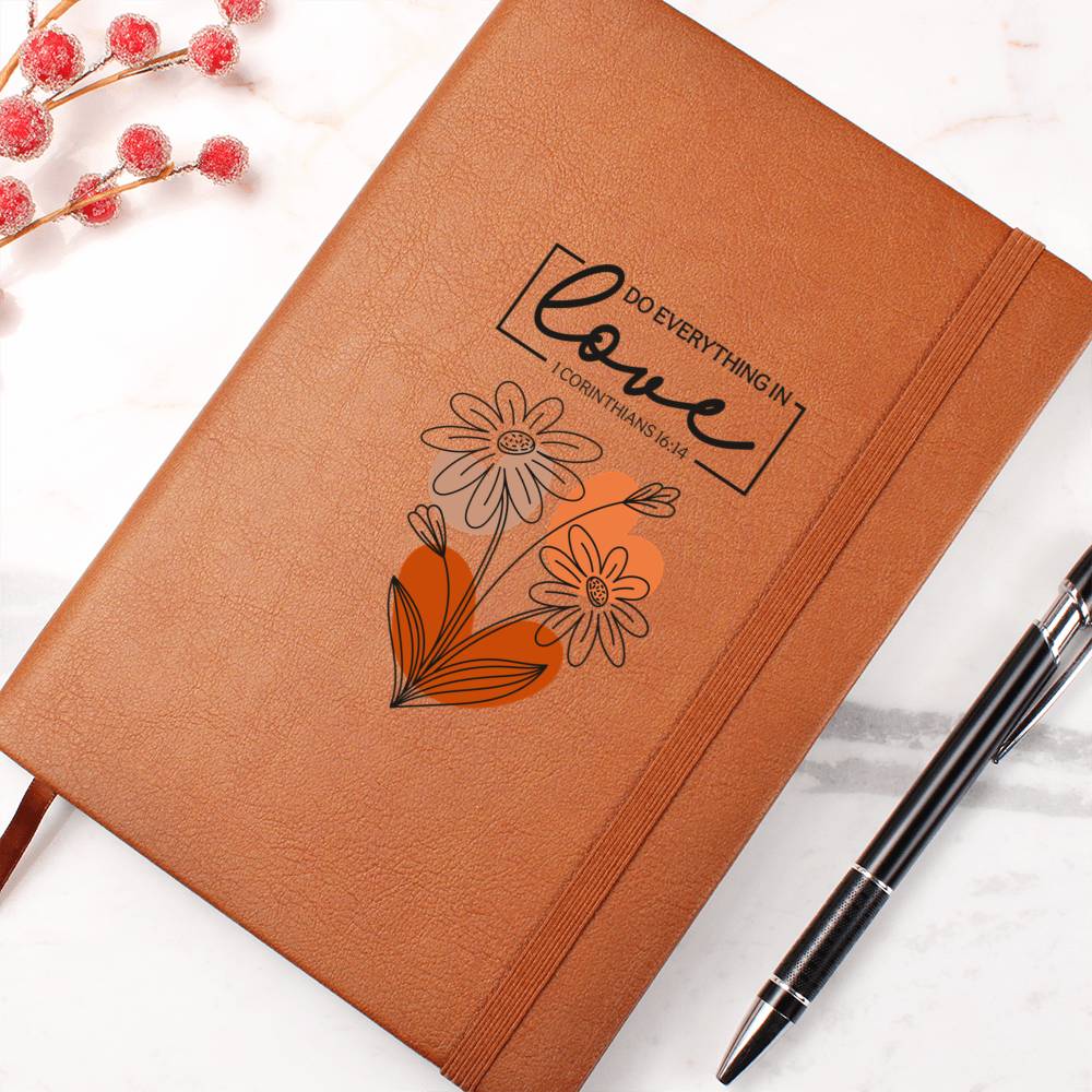 Floral Scripture Love Journal